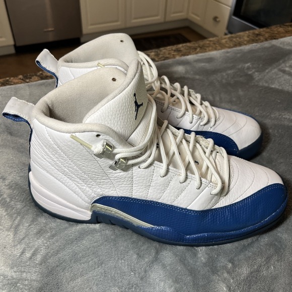 Jordan Other - Nike‎ Air Jordan 12 Retro French Blue White Men's Size 10 Basketball Sneakers